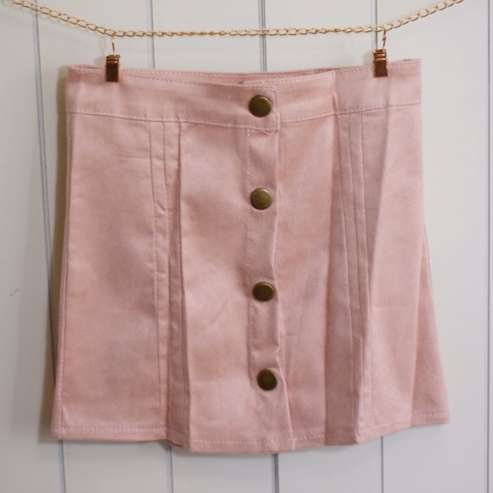 Pink Mini Skirt